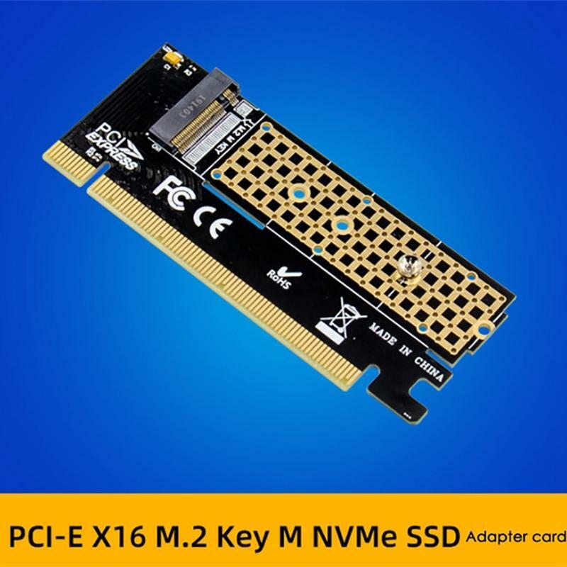 PCI-E X16 to M.2 NVME Hard Disk Expansion Card M Key Transfer for 2230-2280 SSD