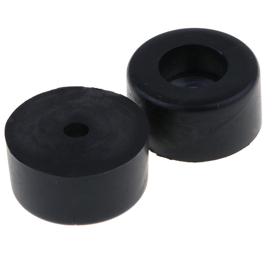 5 Pack Rubber Feet Bumpers Amplifier Speaker Cabinet Leg Foot Pads, 38x19mm