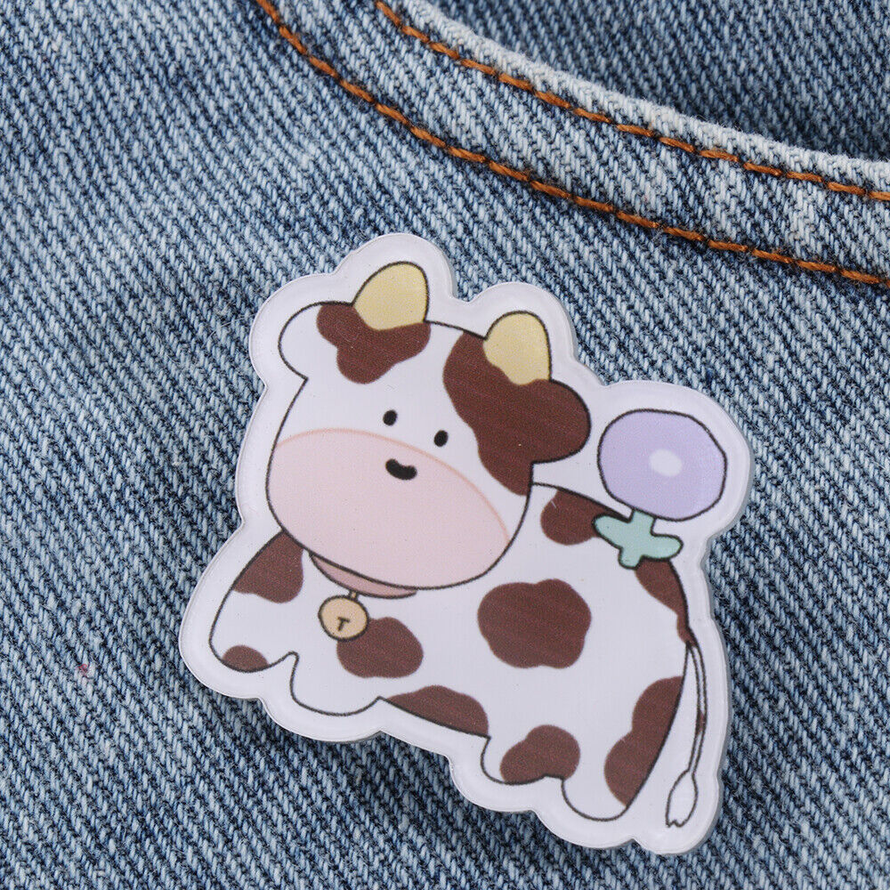Friends Gifts Girls Boys Makeup Anti Light Buckle Lapel Pins Badges Brooch