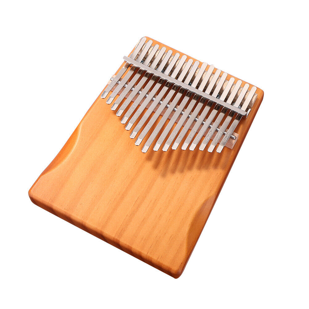 Pine Wood Kalimba Percussion Musical Instrument 17 Keys Thumb Piano (B)