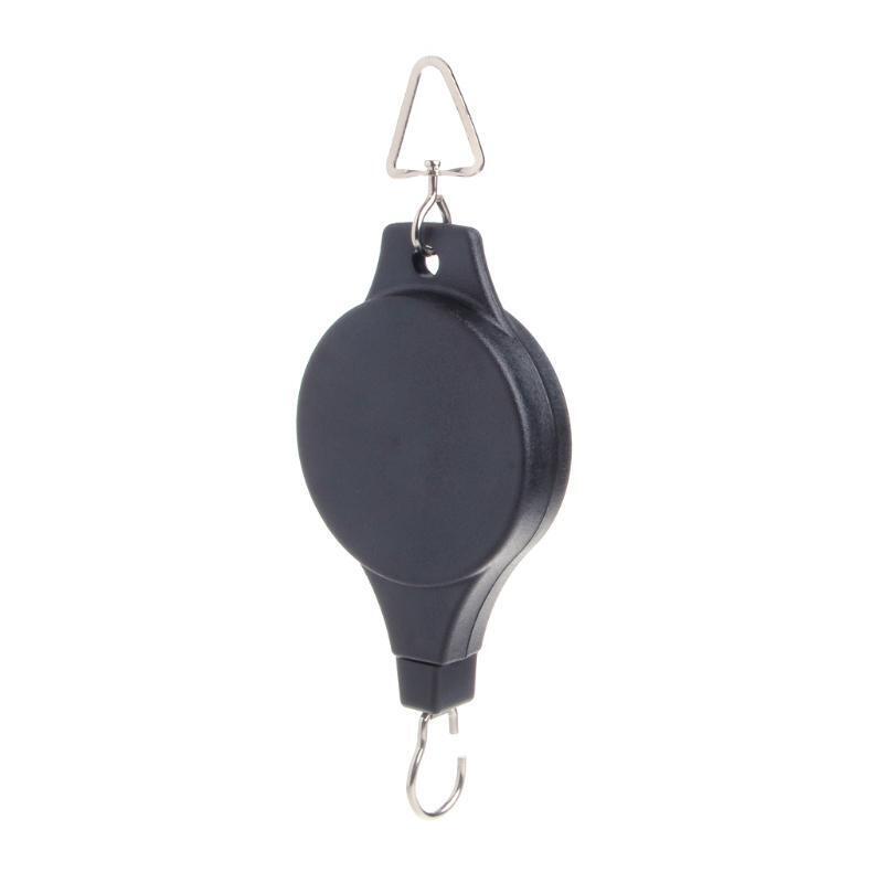 Retractable Hanging Basket Pulley Flower Plant Pot Pull Down Hanger Garden Tool