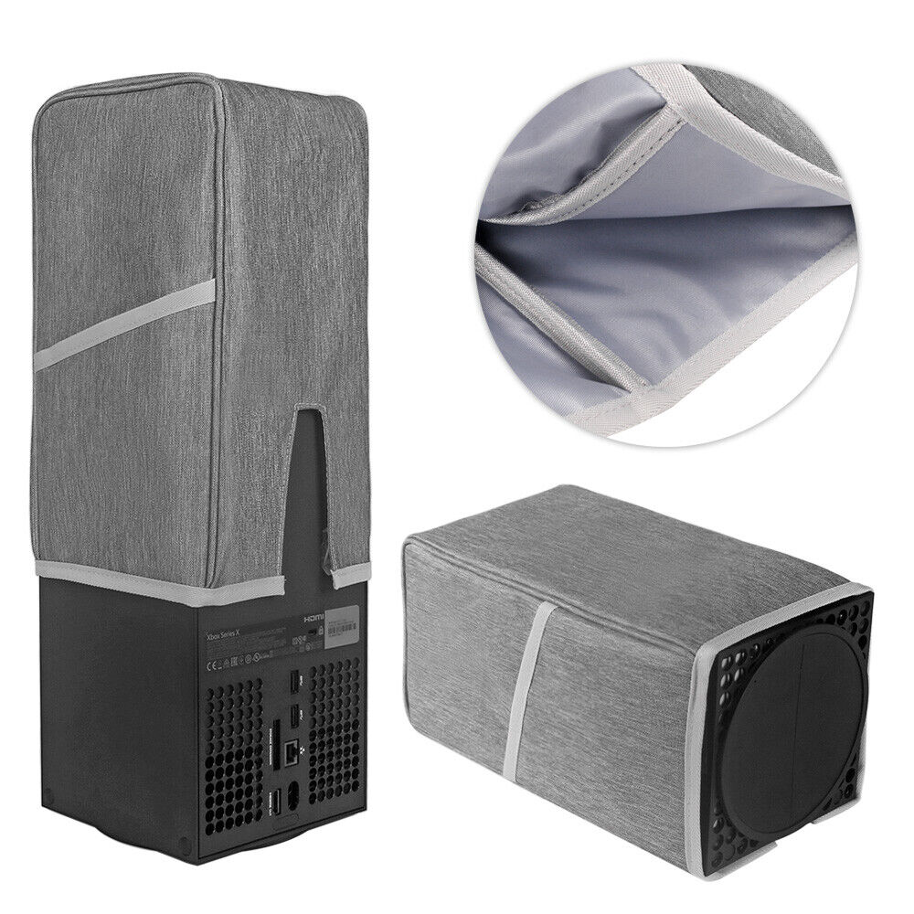 Dustproof Cover for Xbox Series X Game Console Sleeve Protect Case (Grey)