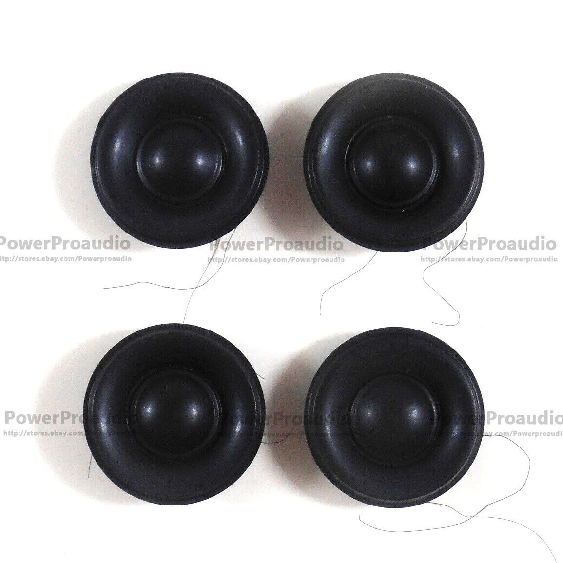4pcs 13.28mm Tweeter Diaphragm Dome Tweeters Voice Coil for JBL Control black
