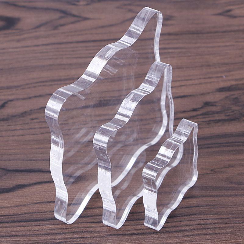 Transparent Stamp Acrylic Pad DIY scrapbooking Color Process Essential Tools