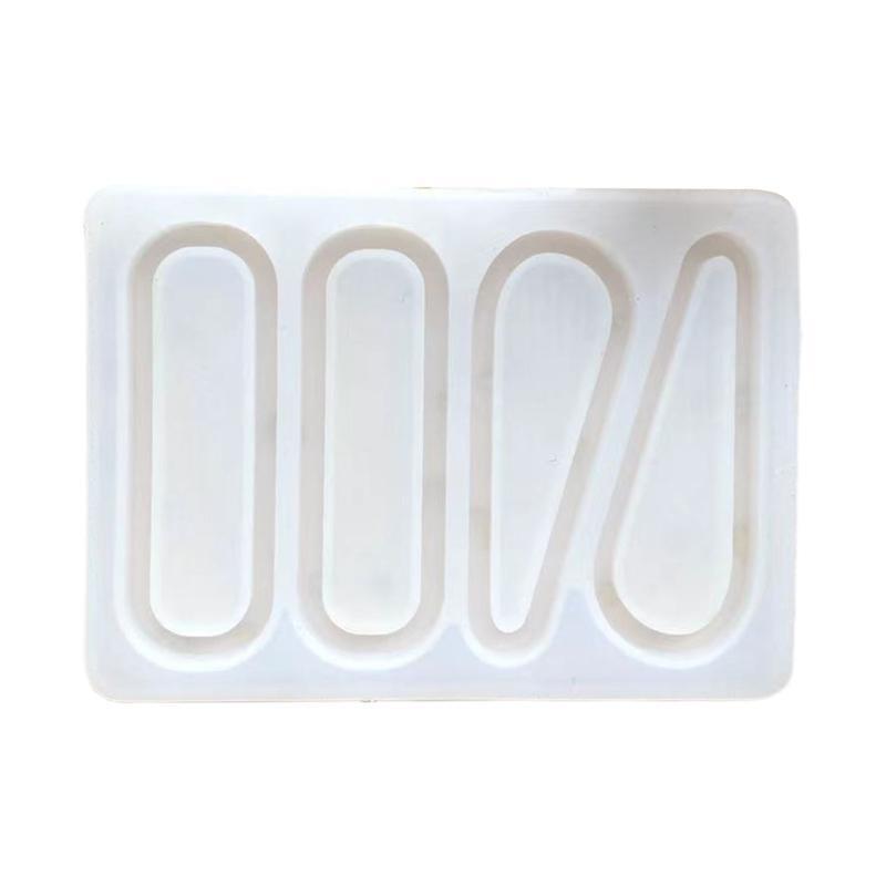 Keychain Pendant Silicone Mould Quicksand Barrette Mold Quicksand Hairpin Mold