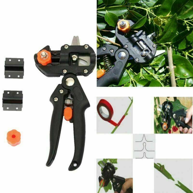 Professional Garden Flower Tree Pruner Shear Grafting Cut Tool With 2 Blade Part