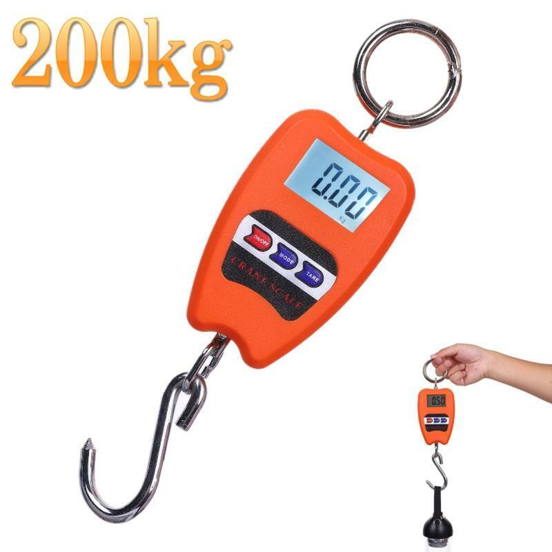 Mini Digital Crane Scale kg/Lb/n Portable Hanging Scale For Hunting Farm Fishing