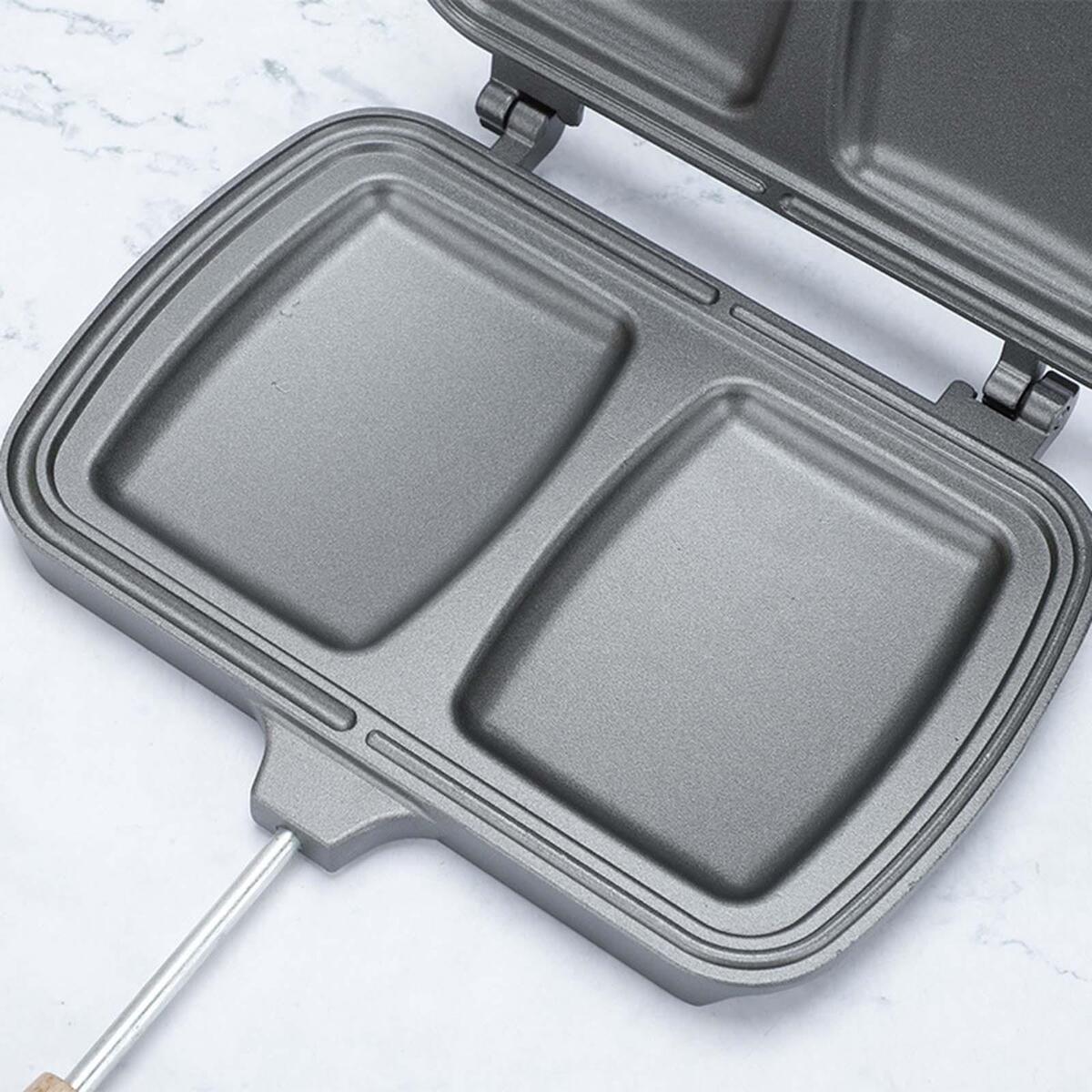 Bread Toast Maker with Heat Resistant Handles for Indoors and Outdoors