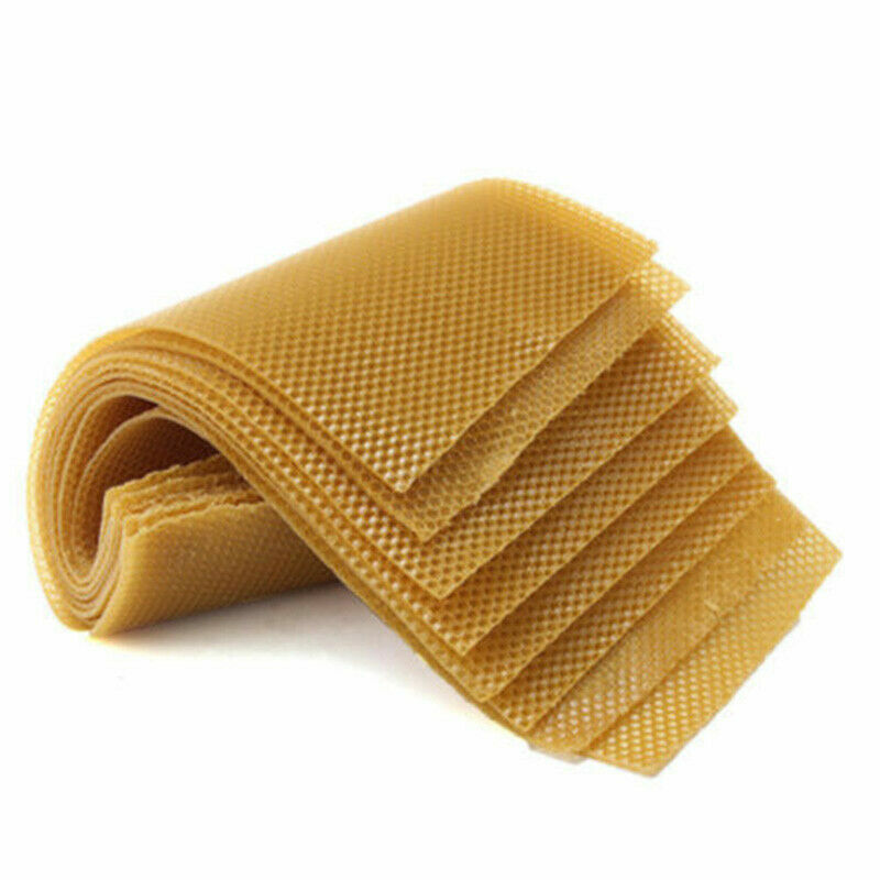 10x Beekeeping Honeycomb Foundation Wax Frame Honey Hive Equipment Tool Supplies