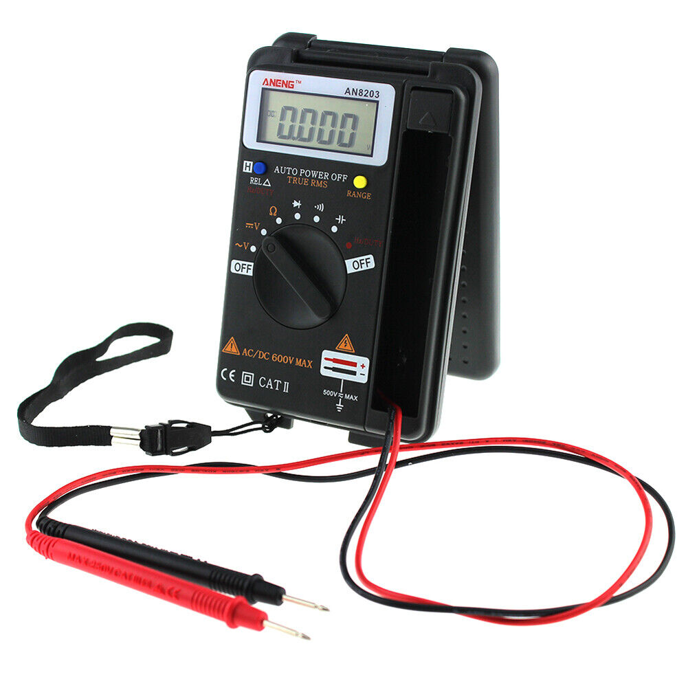 ANENG AN8203 DMM Integrated Handheld Pocket Mini Digital AC/DC  Multimeter