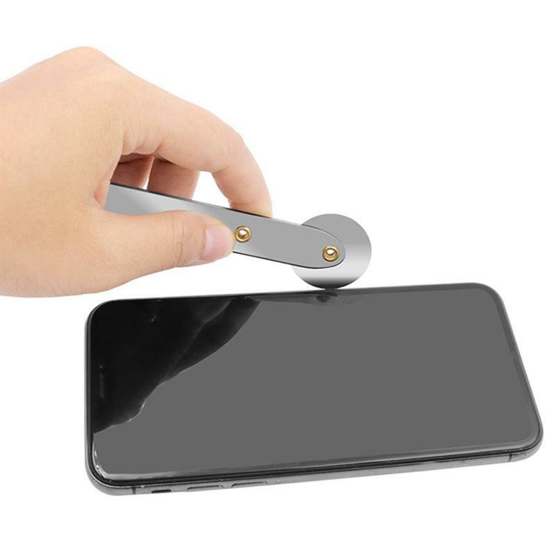 Universal Mobile Phone LCD Screen Back Cover Roller Crowbar Opener with Ruler