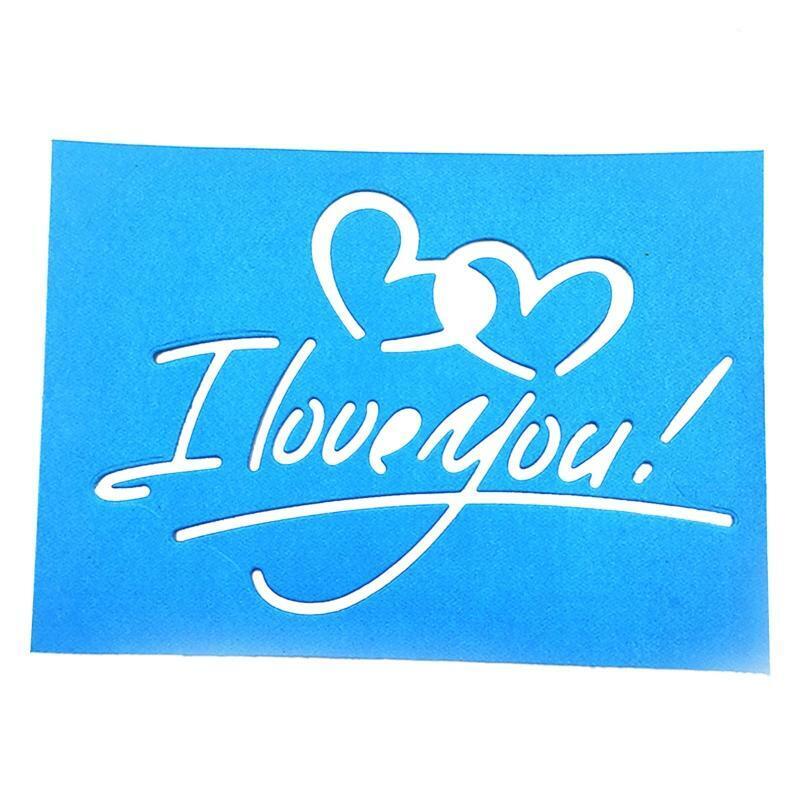Valentine's Day Love Heart Metal Cutting Dies Scrapbooking Stencil Die Cuts Card