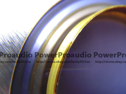 1pcs 3/8" 34.5mm Tweeter Speaker diaphragm ALR Flat wire Replace Voice coil