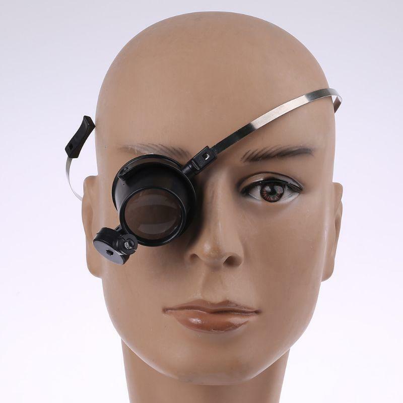 15x Eye Magnifier Headband Magnifier Magnifying Glass Loupe Lens Watch Repair