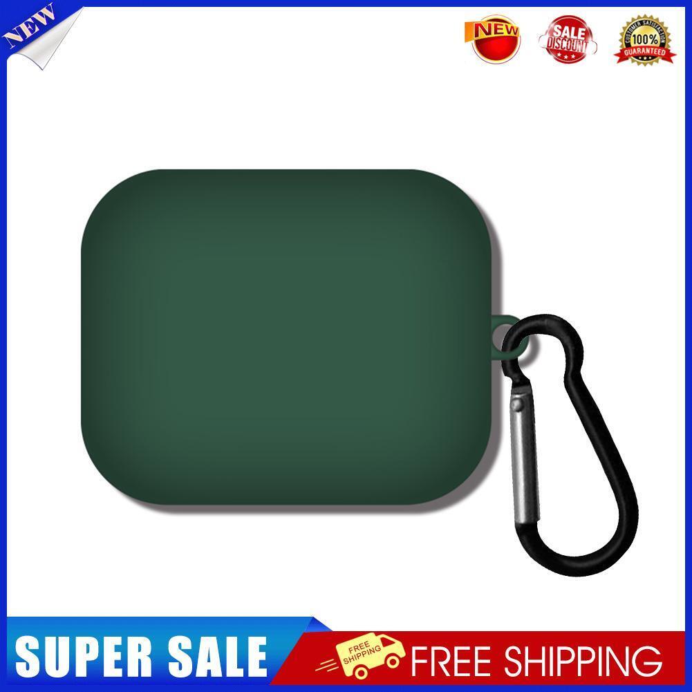Silicone Protective Case for OnePlus Buds Pro Wireless Earbuds(Dark Green)