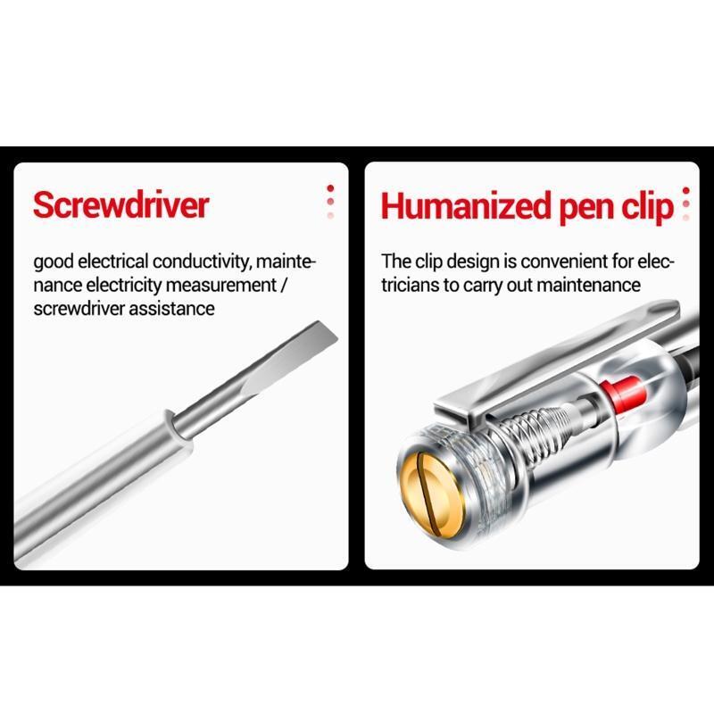 Professional Pen Electric Tester Screwdriver with LED Light Magnetic Screwdriver