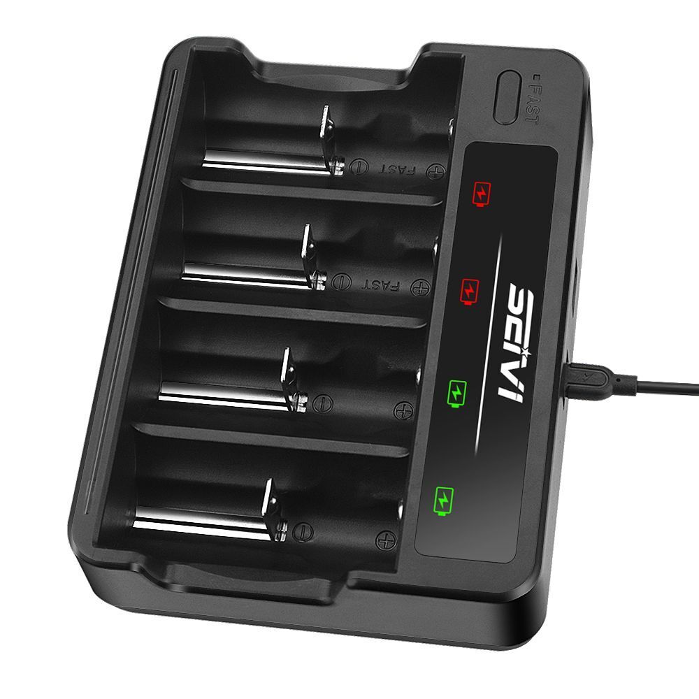 Slot Intelligent Battery Charger For AA AAA NI-CD NI-MH Rechargeable Batteries