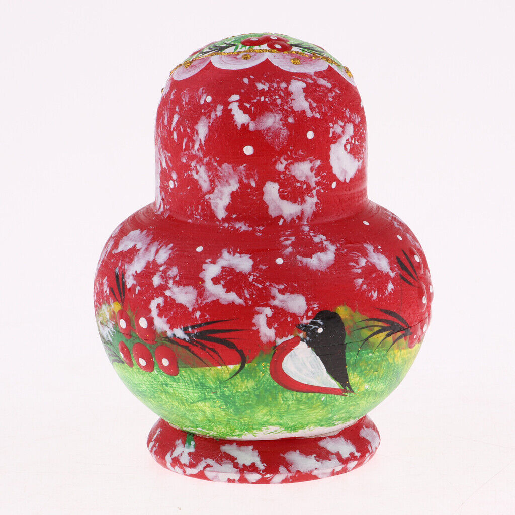 10Pcs Matryoshka  Stacking Nested Semenov en Handmade