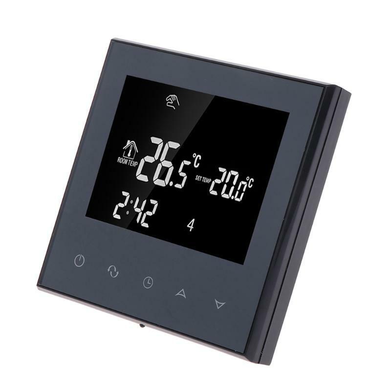 Thermoregulator LCD Touch Screen Heating Thermostat 16A for Electric Floor Heat