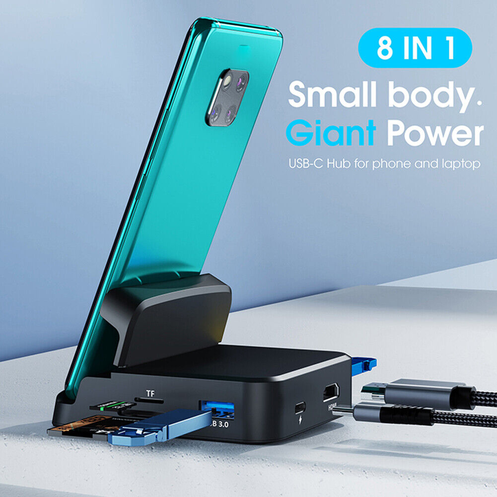 Portable Game Console Docking Station for NS with HDMI-Compatible Adapter