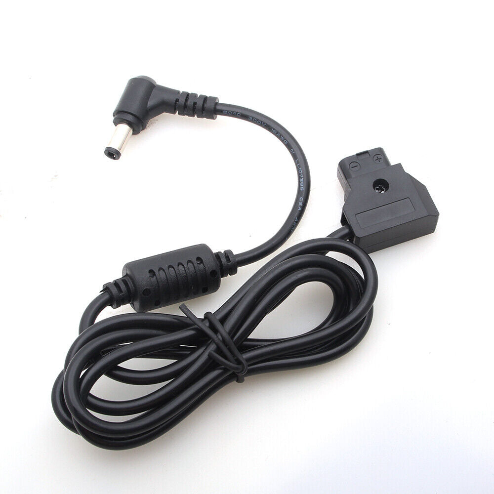 100cm D-Tap  Male  Plug Power Supply Cable for DSLR Rig Black