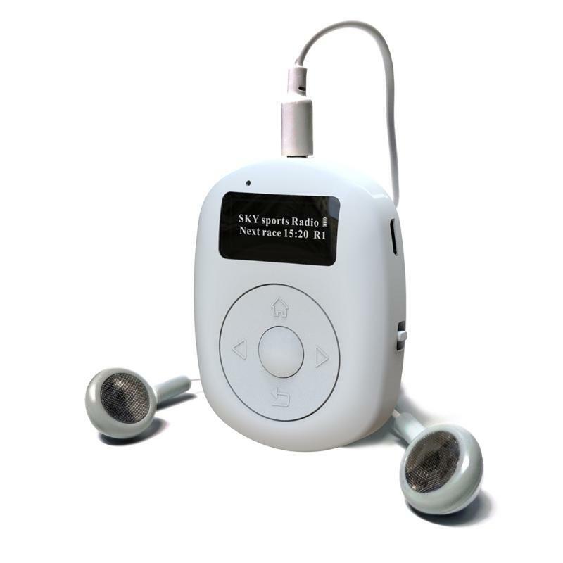OLED Clip-on Outdoor Sports Bluetooth-compatible Hands Free DAB Digital Radio