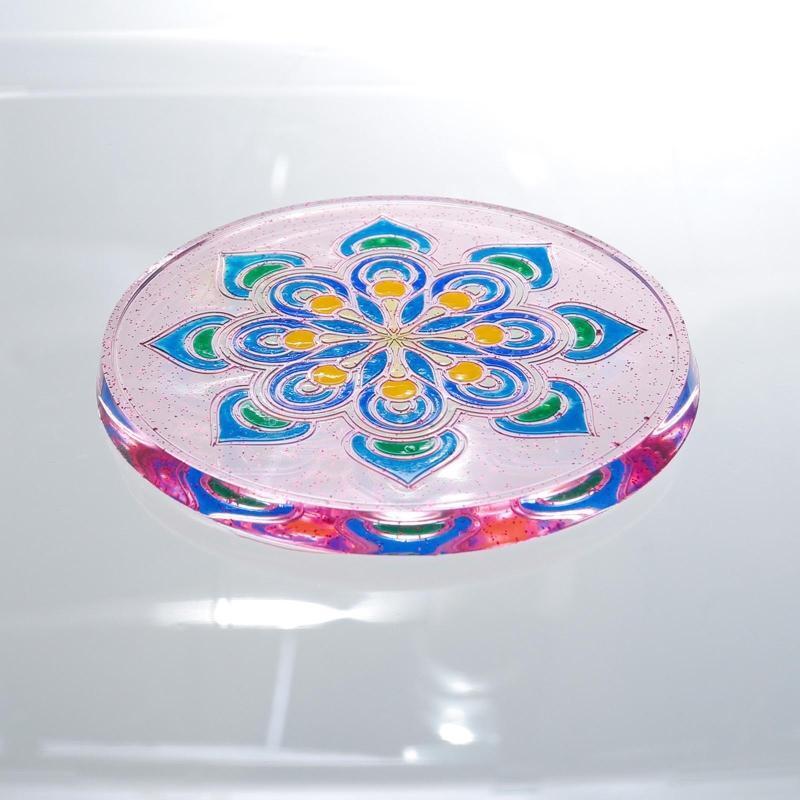 Fragment Cup Coaster UV Crystal Epoxy Mold Candlestick Storage Box Silicone Mold
