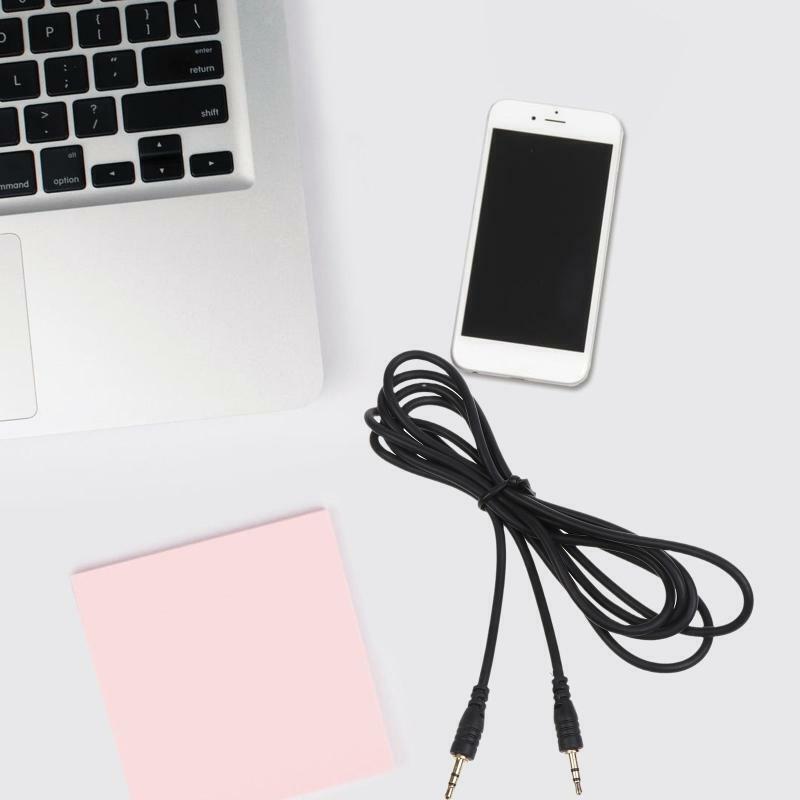 Male to 2.5mm Male Car Auxiliary Audio Cable Cord Headphone Connect Cable