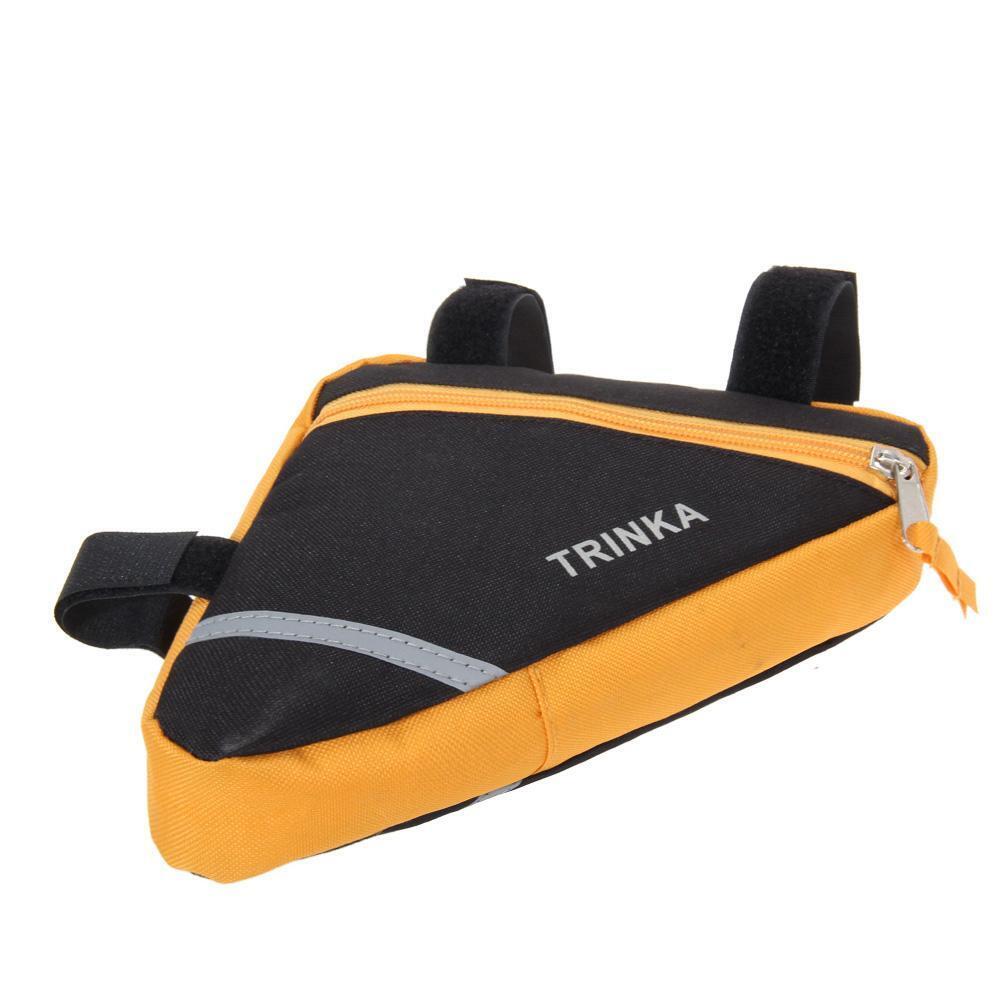Waterproof Triangle Cycling Bike Bicycle Front Tube Frame Pouch Saddle Bag