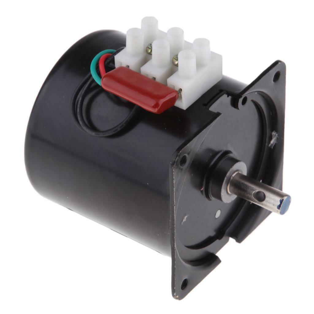 60KTYZ Synchronous Motor AC 220V 50-60Hz 30RPM 14W Output  Reduction Geared
