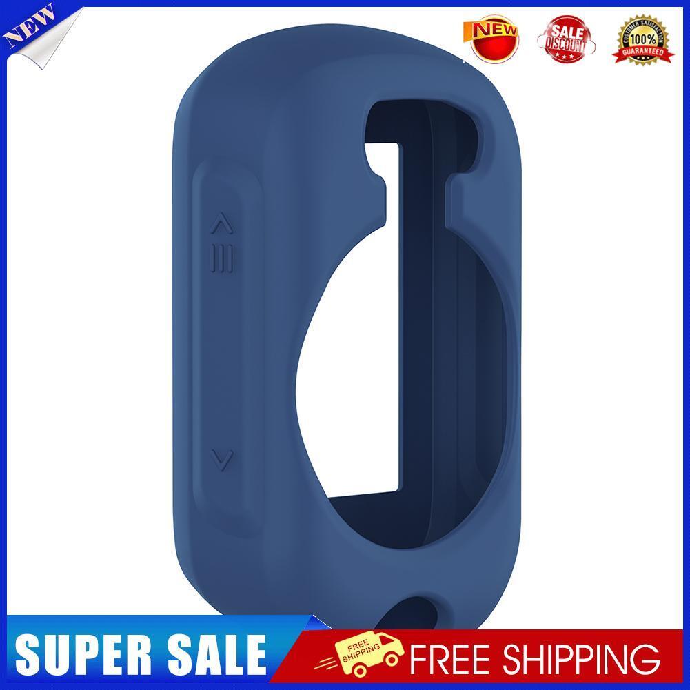 Silicone Case Protective Cover for Garmin Edge 130 130 Plus (Dark Blue)
