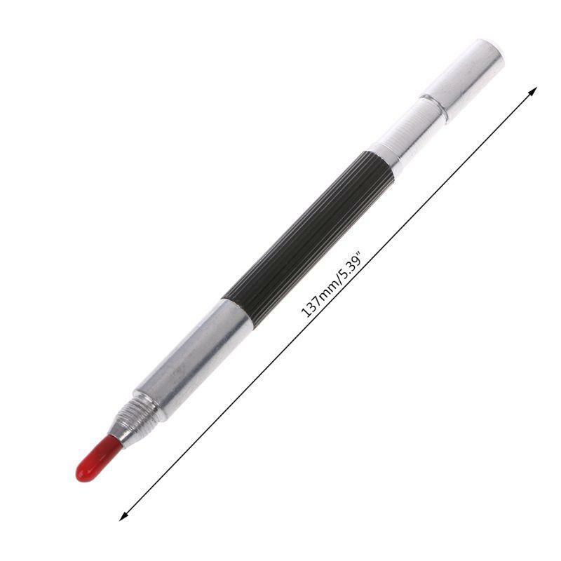 Double End Sharp Tungsten Steel Tip Scriber Clip Pen Ceramics Glass Shell Metal