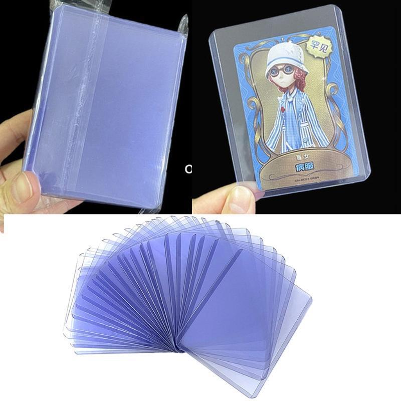 25 Pieces Clear Cards Sleeves Standard Size Board Game Card Sleeves Card Bag