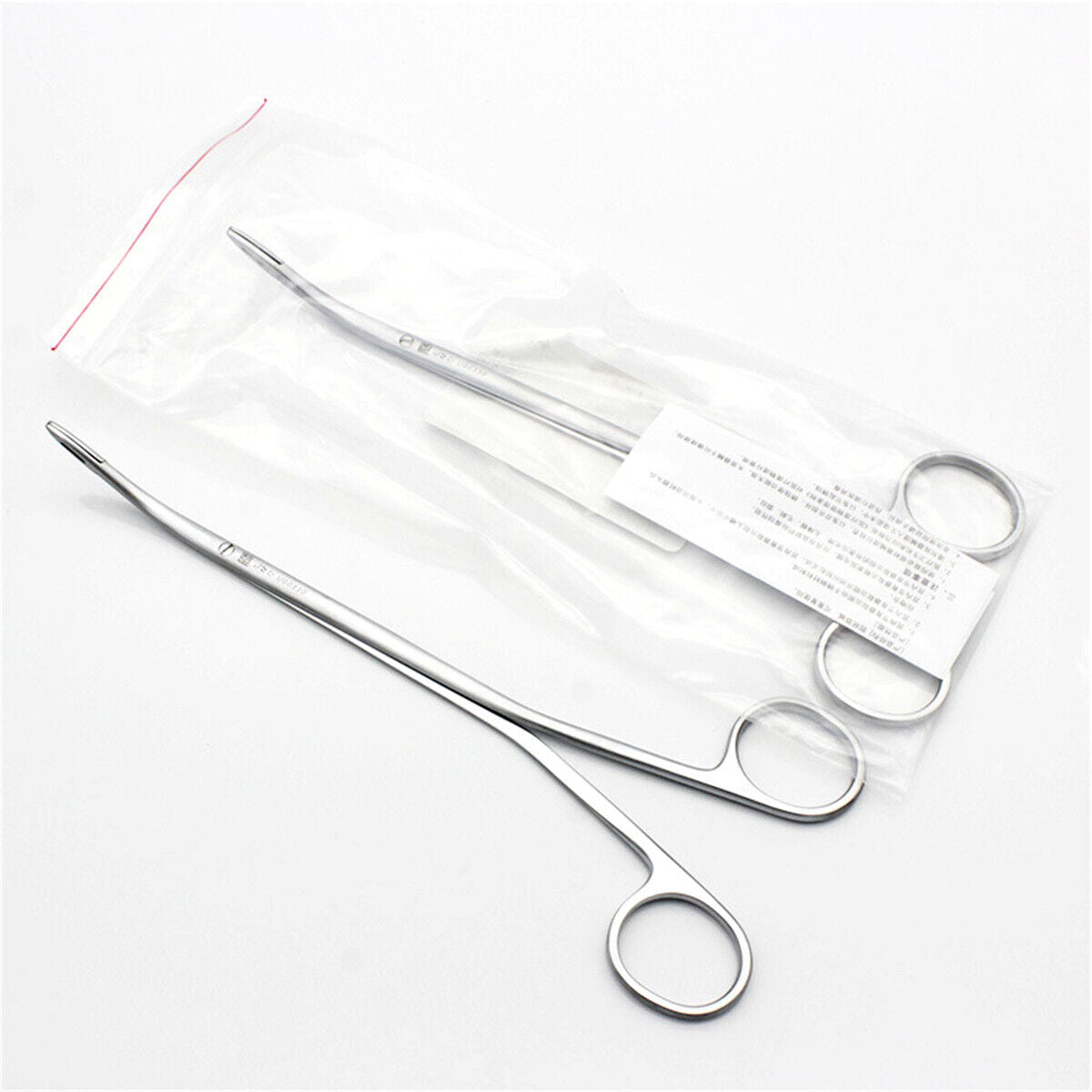 IUD U00330 Ring Forceps 22CM Curved Gynecological Birth Control Ring Forceps