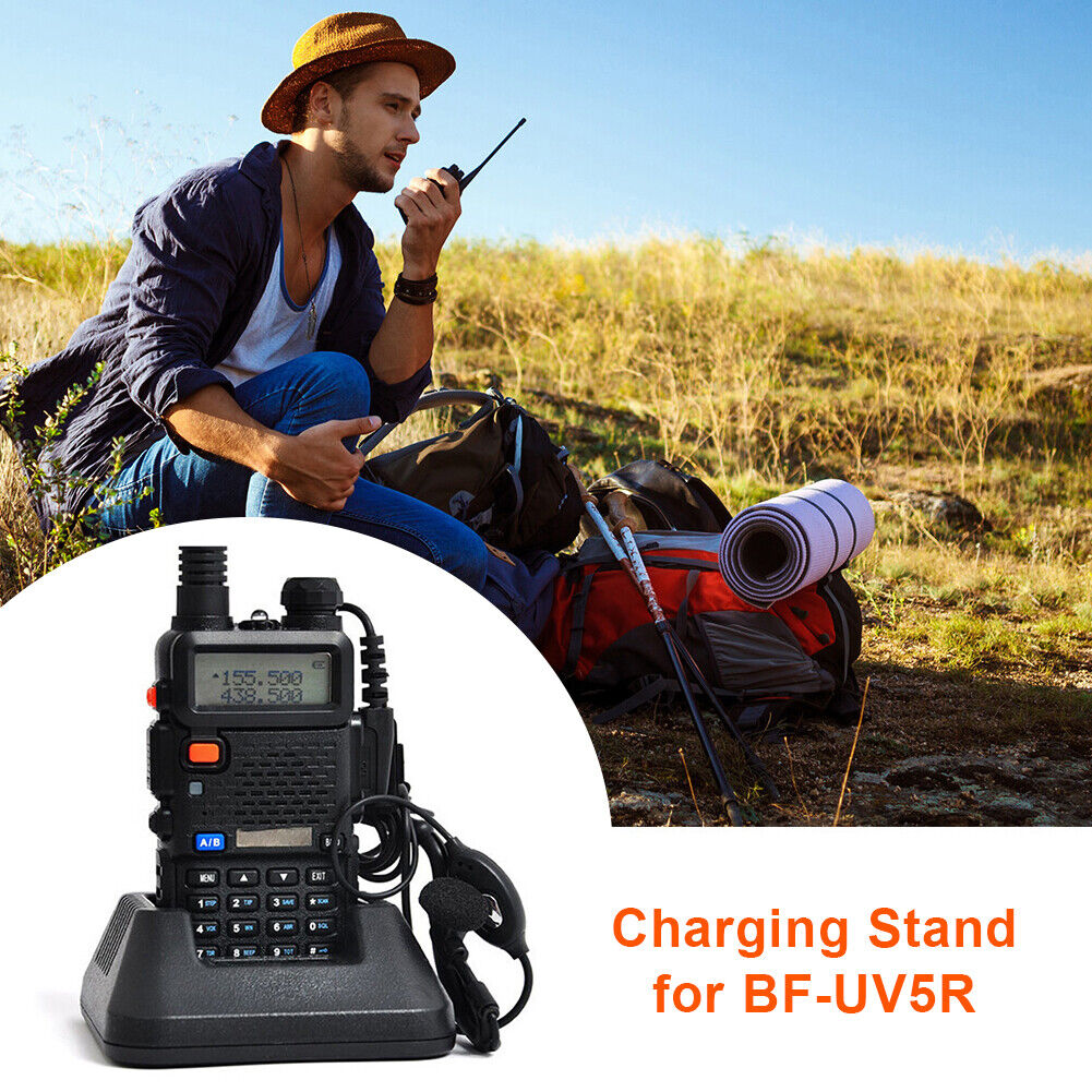 Li-ion Battery Charger Radios Docking Station for BF-UV5R Walkie Talkie