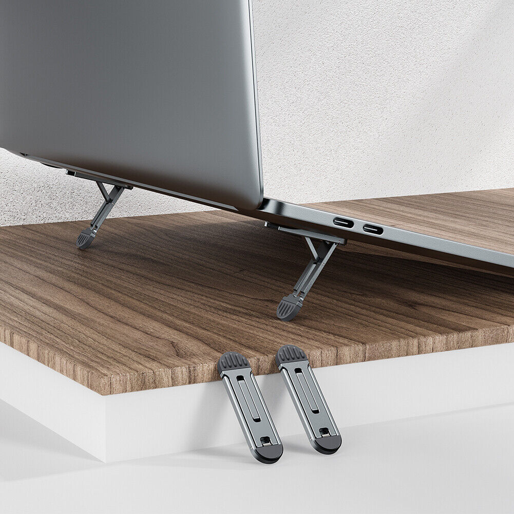 Invisible Laptop Cooling Holder Stand Foldable Notebook Tablet Bracket Rack