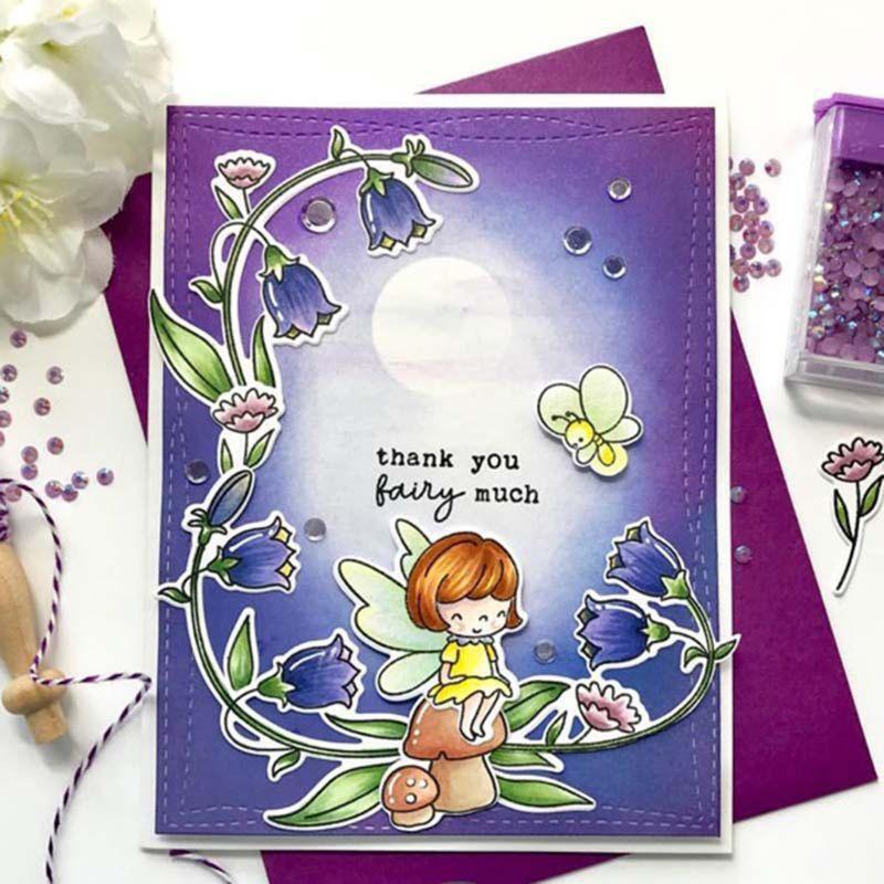 Fairy Metal Cutting Dies Stencils for DIY Scrapbooking Album Paper Card Crafts