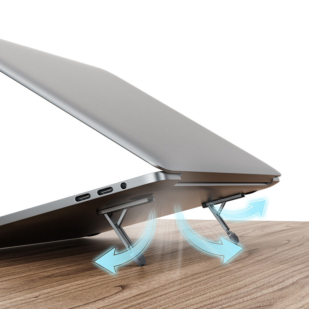 Invisible Laptop Cooling Holder Stand Foldable Notebook Tablet Bracket Rack
