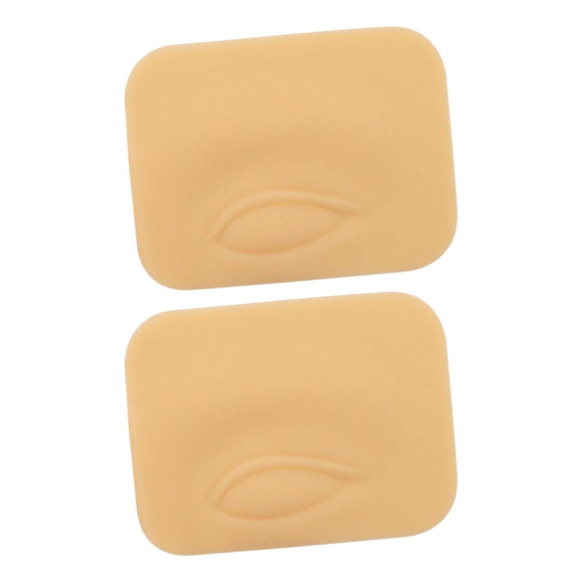 1 Pair Tattoo Practice Skin Soft Silicone for Salon Supplies Makeup Artist