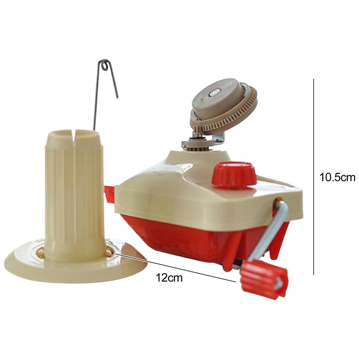 Wool Fiber Ball Winder Manual  Set up and Use Low Noise String Holder