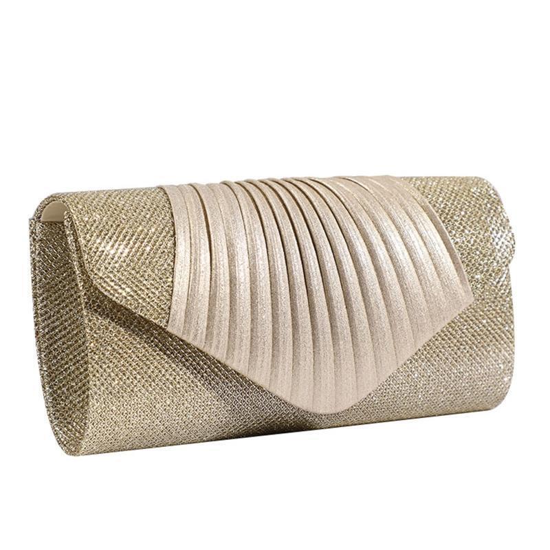 Women Flap Handbag Evening Party Bridal Clutch Bag Prom Wedding Wallet Purse