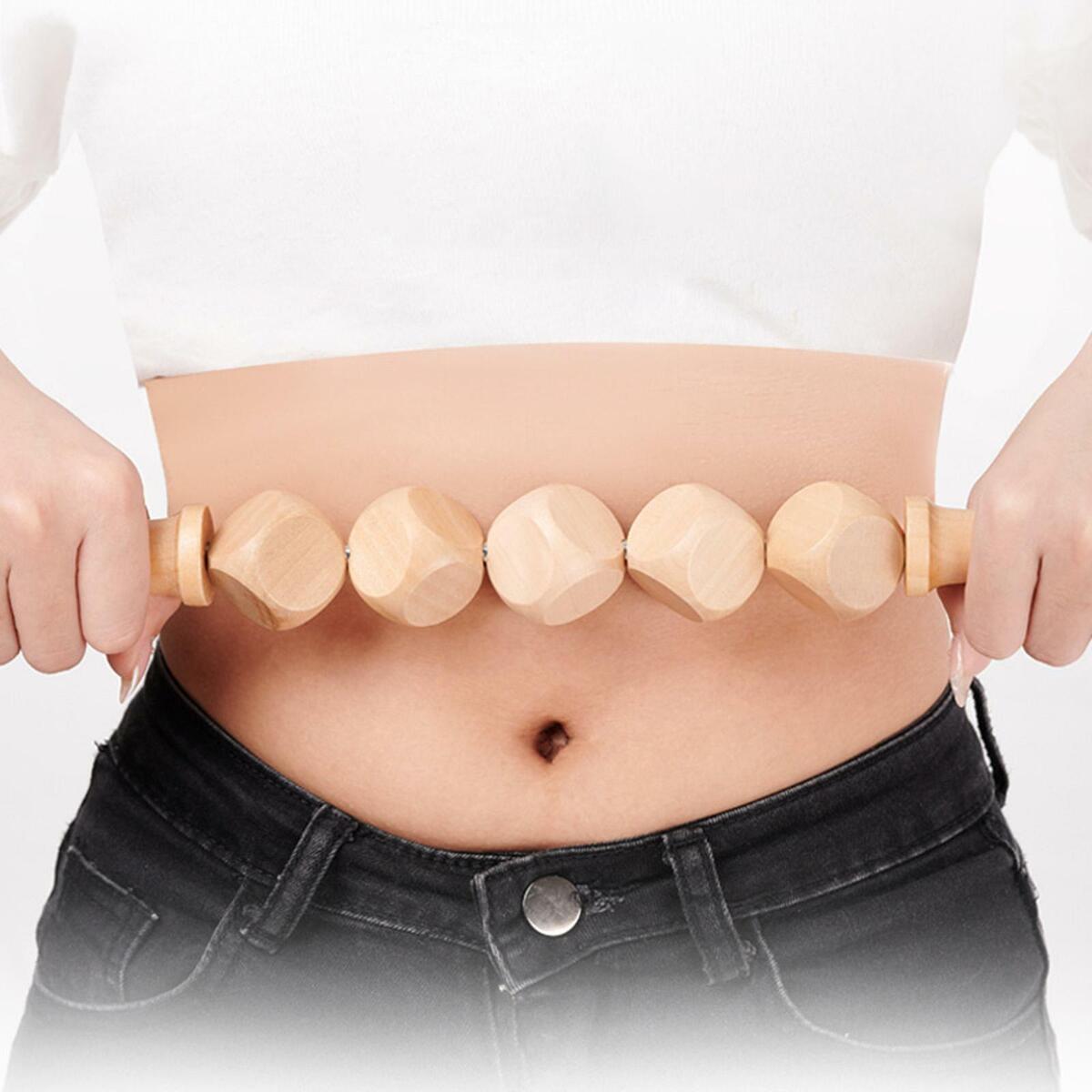 3Pcs Wooden Massage Tools  Roller Body  Sore Muscle
