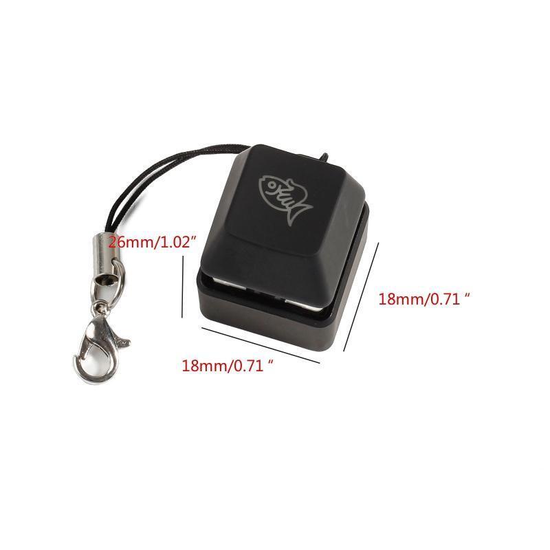 RGB LED Mechanical Keyboard Switch Keychain Light Up Backlit For Switches Tester