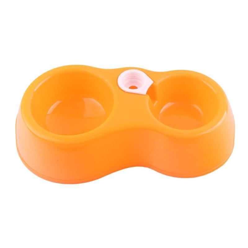 Automatic Food Water Bowl Dog Cat Plastic Double Pet Bowls Gift for Pet Owner