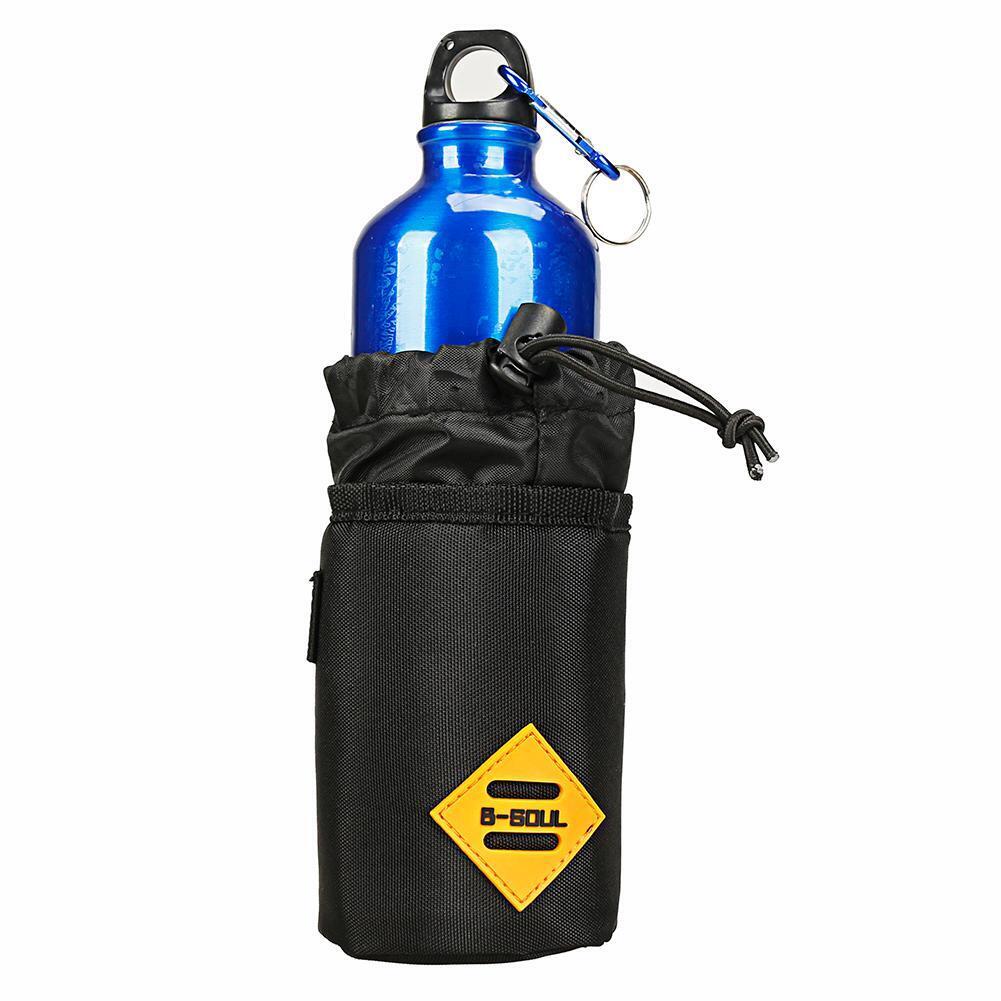 B SOUL Road Bike Front Handlebar Water Bottle Insulation Bag Pouch (M)