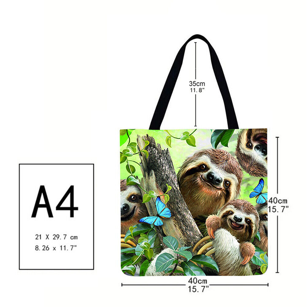 Kise Printed Shoulder Shopping Bag Casual Large Tote Handbag (40*40cm) I