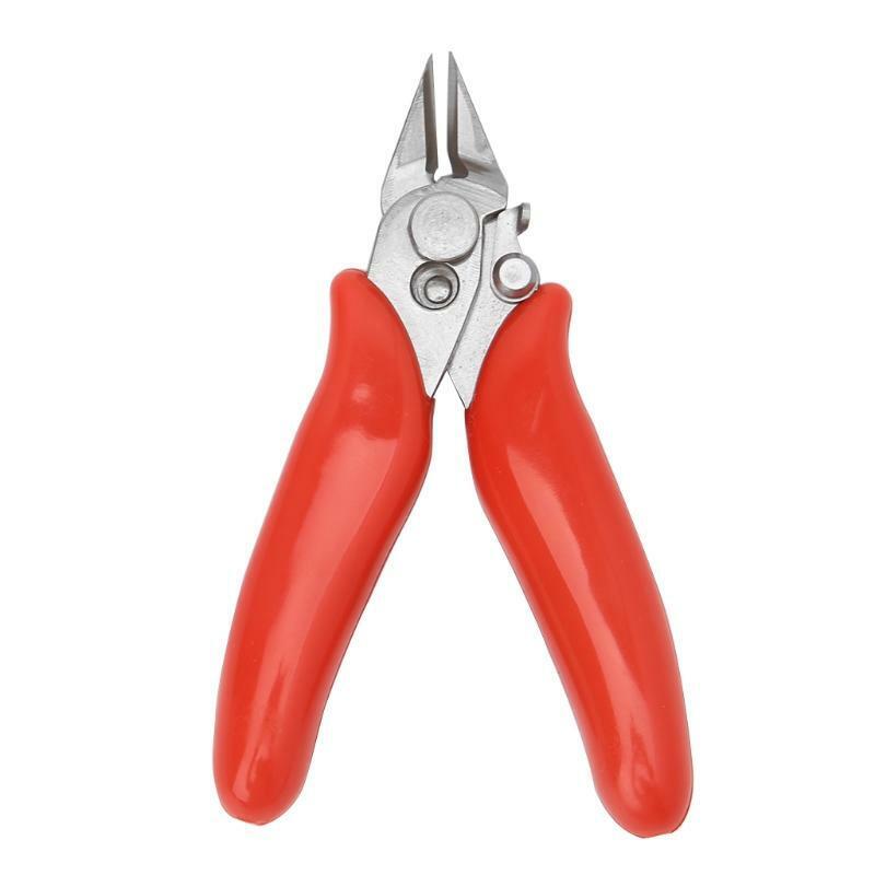 Mini 3.5" Diagonal Side Cutting Pliers Lock Cable Wire Cutter Repair Hand Tools