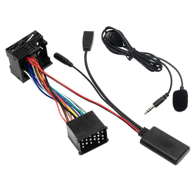 Multifunctional Car 3.5mm AUX Adapter Support Bluetooth-compatible 5.0 for E46