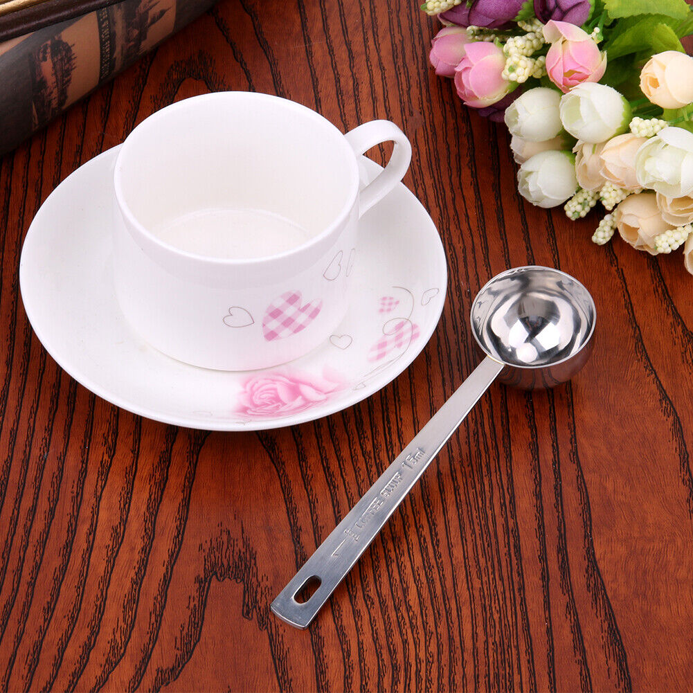 15ML/30ML Coffee Scoop Thicken Stainless Steel Tablespoon Measuring Spoon