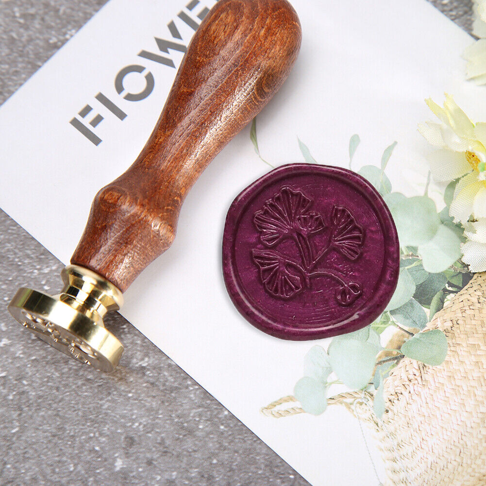 Fire Paint Sealing Wax Tablet Lacquer Seal Pill Envelope Decor (Purple Red)